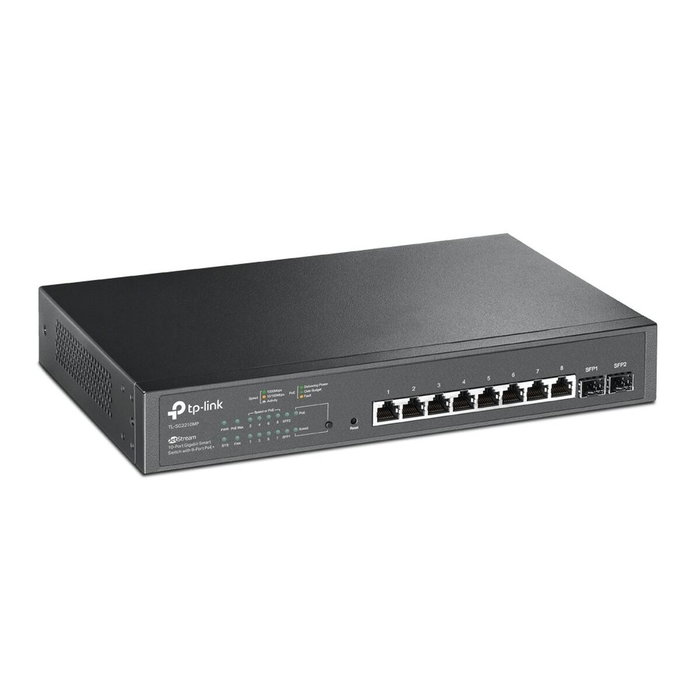 TP-Link TL-SG2210MP Switch Smart Gigabit JetStream 10 ports, 8 PoE+