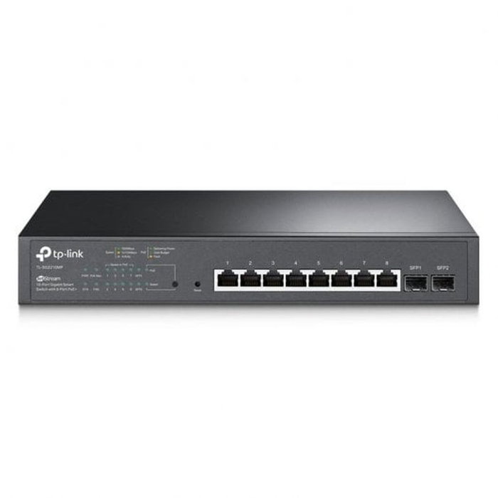 TP-Link TL-SG2210MP Switch Smart Gigabit JetStream 10 ports, 8 PoE+