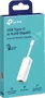 TP-Link UE300C Adaptateur réseau USB-C vers Gigabit Ethernet RJ45, Blanc