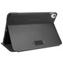 Targus Housse Click-In Protection Militaire iPad Air (4e Gen) 10.9 pouces et iPad Pro 11 pouces (2e et 1e Gen), Noire, avec Support et Porte Stylet