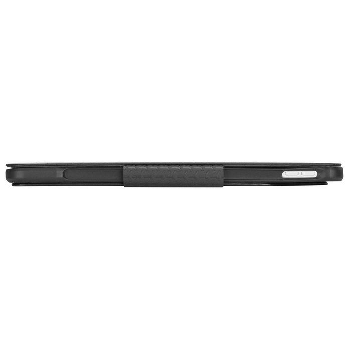 Targus Housse Click-In Protection Militaire iPad Air (4e Gen) 10.9 pouces et iPad Pro 11 pouces (2e et 1e Gen), Noire, avec Support et Porte Stylet