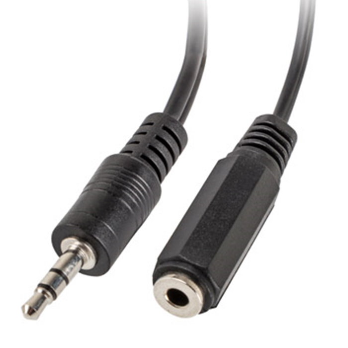Lanberg Adaptateur Audio Jack Stéréo 3,5 mm Mâle vers 2 Femelles 0,10 m Noir Lanberg Adaptateur Audio Jack Stéréo 3,5 mm Mâle vers 2 Femelles 0,10 m Noir