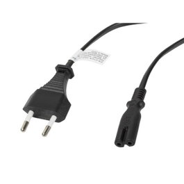 Lanberg Câble d'alimentation CEE 7/16 vers IEC 320 C7 Noir 1,8 m