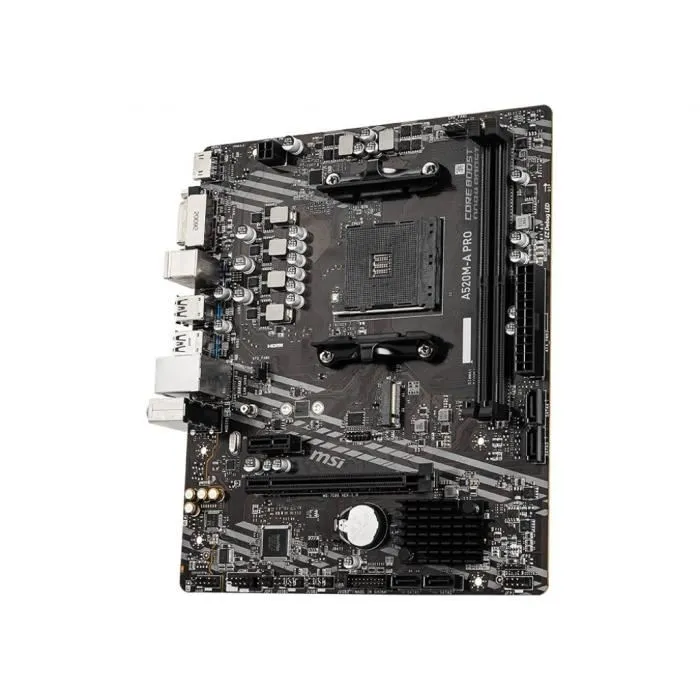 MSI Carte mère A520M-A PRO AMD AM4 mATX (911-7C96-020)