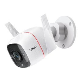 TP-Link TAPO C310, Caméra de Sécurité WiFi Intérieur/Extérieur 2K Pan-Tilt 360 degrés, Vision Nocturne, Détection de Mouvement, Audio Bidirectionnel