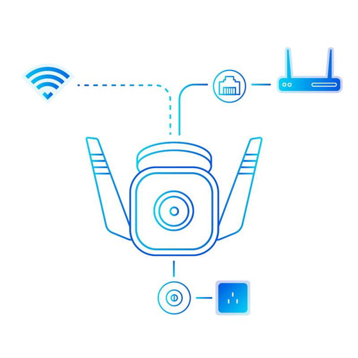 TP-Link TAPO C310, Caméra de Sécurité WiFi Intérieur/Extérieur 2K Pan-Tilt 360 degrés, Vision Nocturne, Détection de Mouvement, Audio Bidirectionnel TP-Link TAPO C310, Caméra de Sécurité WiFi Intérieur/Extérieur 2K Pan-Tilt 360 degrés, Vision Nocturne, Détection de Mouvement, Audio Bidirectionnel