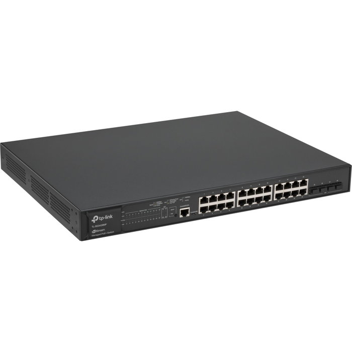 TP-Link TL-SG3428MP Switch JetStream 28 ports Gigabit L2, 24 ports PoE+