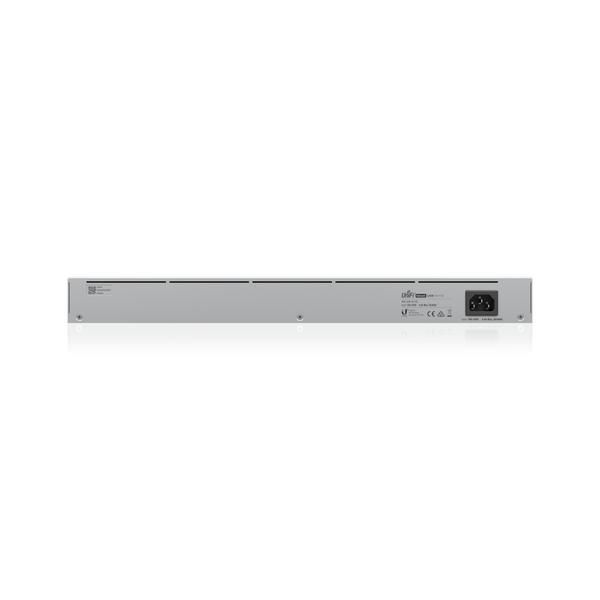 Ubiquiti UniFi Switch 48 PoE - Commutateur réseau 48 ports GbE avec PoE+, 4 ports SFP 1G et écran tactile couleur, 195W PoE