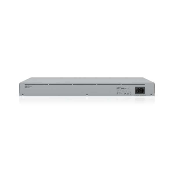 Ubiquiti UniFi Switch 48 PoE - Commutateur réseau 48 ports GbE avec PoE+, 4 ports SFP 1G et écran tactile couleur, 195W PoE