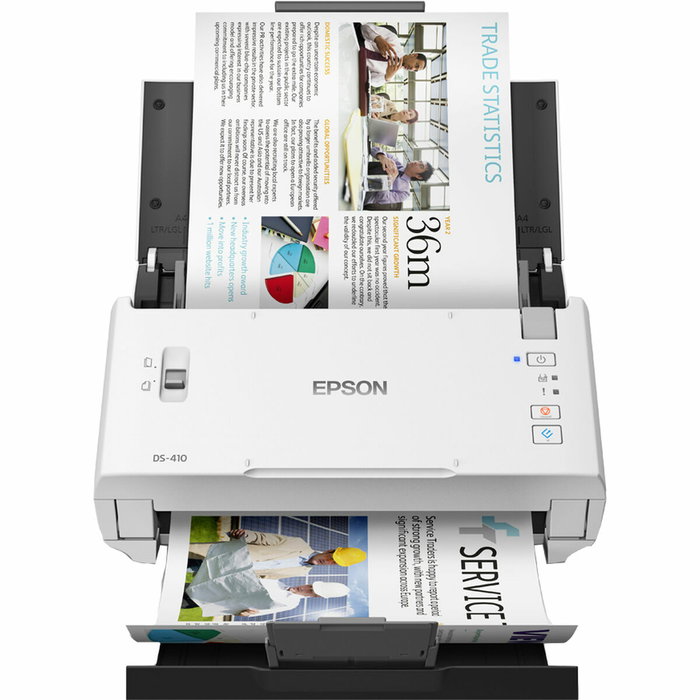 Epson WorkForce DS-410 Scanner professionnel A4 avec ADF 50 feuilles