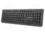 NATEC TROUT Clavier informatique noir USB A