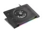 Genesis Oxid 450 Rgb Base de Refroidissement 5 Ventilateurs RGB avec Hub USB et Réglage Inclinaison 15.6"