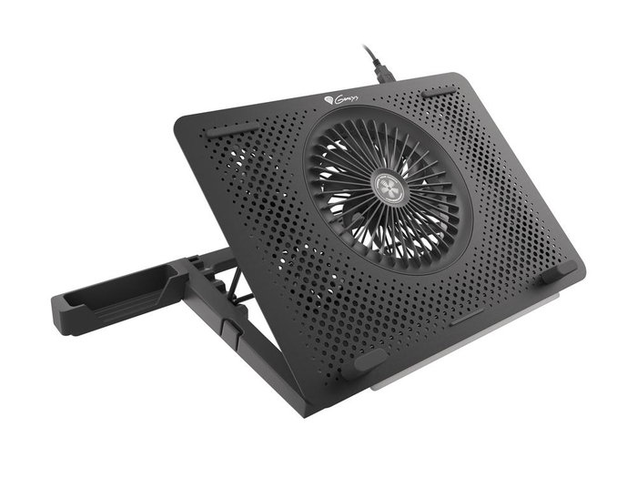 Genesis Oxid 450 Rgb Base de Refroidissement 5 Ventilateurs RGB avec Hub USB et Réglage Inclinaison 15.6" Genesis Oxid 450 Rgb Base de Refroidissement 5 Ventilateurs RGB avec Hub USB et Réglage Inclinaison 15.6"