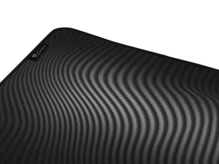 Genesis NPG-1706 Tapis de Souris Gaming Carbon 500 Ultra Wave, 1100x450x2.5mm, Surface Speed, Design Exclusif, Gris et Noir