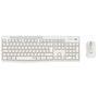 clavier et souris Logitech MK295 Blanc Espagnol Qwerty