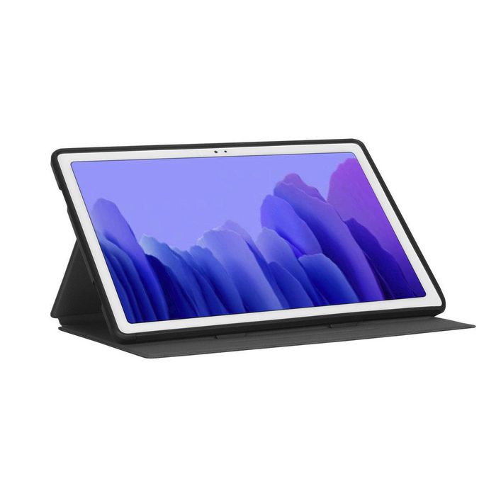 Targus Housse de Protection Antimicrobienne pour Samsung Galaxy Tab A7 10.4" - Noir, avec Porte S Pen, Étui Stand et Protection Militaire MIL-STD 810G