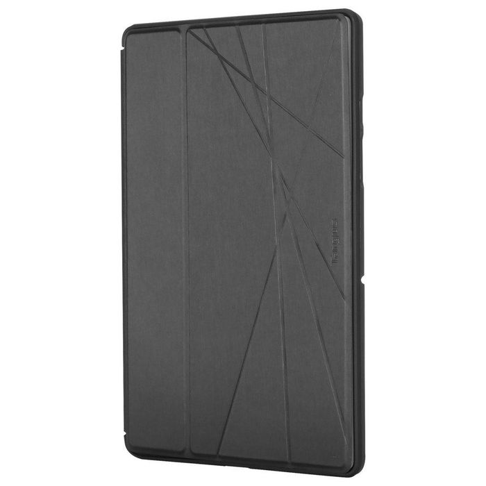 Targus Housse de Protection Antimicrobienne pour Samsung Galaxy Tab A7 10.4" - Noir, avec Porte S Pen, Étui Stand et Protection Militaire MIL-STD 810G