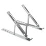 Targus Support Portable Ergonomique pour Ordinateur Portable et Tablette 10-15.6 Pouces en Aluminium, 6 Hauteurs Réglables, Pliable, Avec Pochette Grise