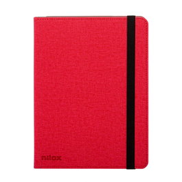 Nilox Housse avec Clavier USB pour Tablette 9.7 à 10.5 Pouces, Rouge
