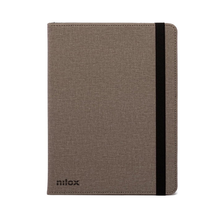 Nilox Housse avec Clavier pour Tablette 9.7 à 10.5 Pouces, Beige, Connexion Micro USB et USB-C, Compatible Android/Windows Nilox Housse avec Clavier pour Tablette 9.7 à 10.5 Pouces, Beige, Connexion Micro USB et USB-C, Compatible Android/Windows