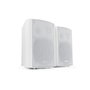 Tooq Enceintes Amplifiées Murales 30W Blanc 2x30W RCA Jack 3.5mm Haut-parleurs