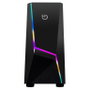 Hiditec V20 Boîtier PC Gaming ATX Noir Vitre Trempée Éclairage ARGB Rainbow USB 3.2