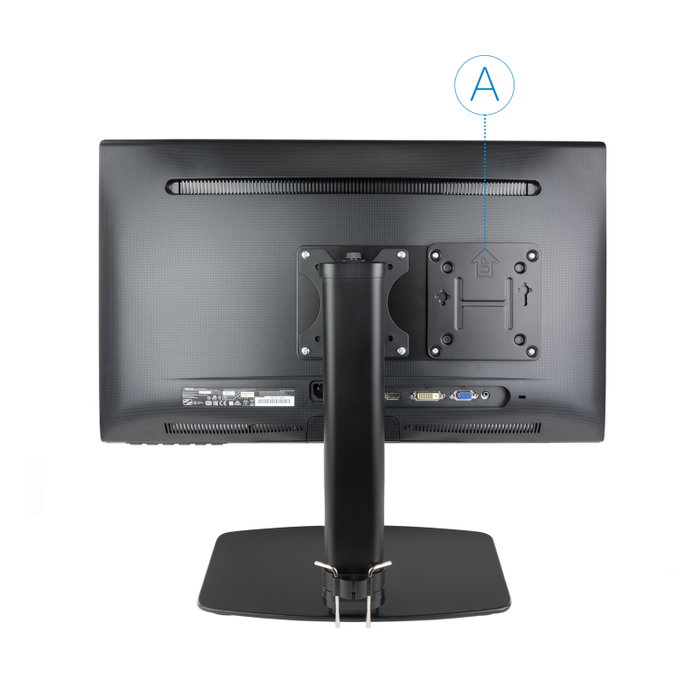 TooQ TCCH0007-B Support VESA Mini PC Noir