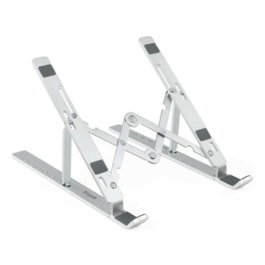 TooQ Support Pliable et Réglable pour Portable 11" - 15" TQLRS0033-AL Argent