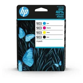 HP Pack de 4 cartouches d'encre originales Noir, Cyan, Jaune, Magenta 6ZC73AE pour OfficeJet / OfficeJet Pro 6900