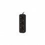 Lanberg Multiprise 3 Prises Schuko Noire Câble 1.5m