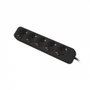 Lanberg Multiprise 5 Prises Schuko Noir 1.5m - Protection Enfants IP20