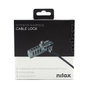 Nilox Câble de Sécurité pour Ordinateur Portable avec Serrure à Combinaison 4 Chiffres 1.8 m