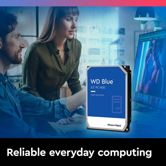 Disque dur Western Digital Blue 3,5" 2 TB HDD