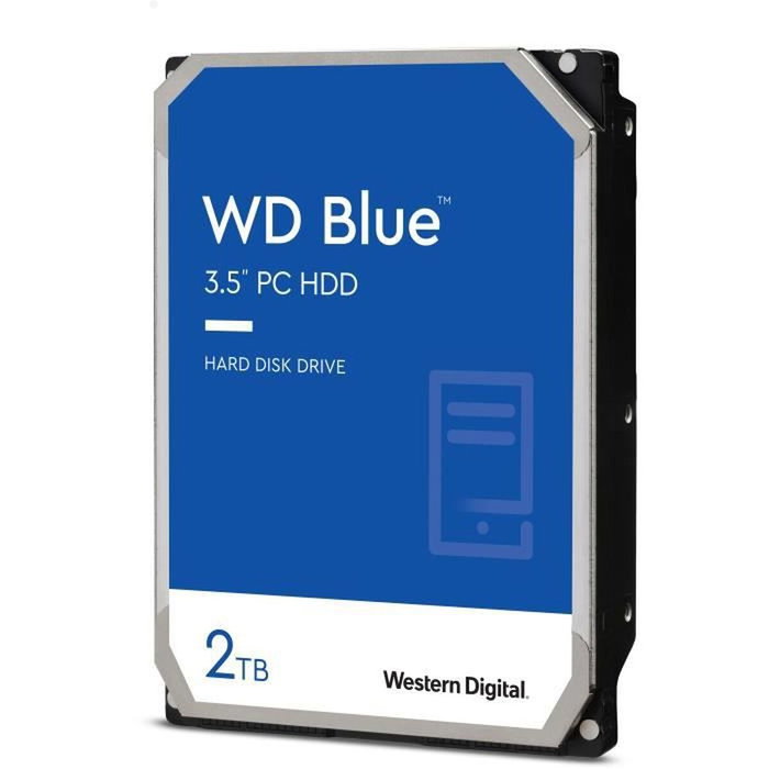Disque dur Western Digital Blue 3,5" 2 TB HDD