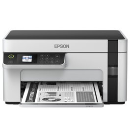 Epson EcoTank ET-M2120 Imprimante Multifonction Monochrome A4 WiFi, Copie, Scan, Bac 150 feuilles, Garantie 1 an