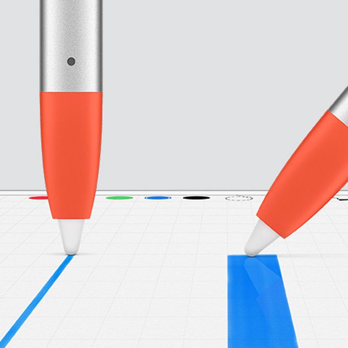 Logitech Crayon Stylo numérique précis pour iPad (2018 et +) avec technologie Apple Pencil, inclinaison, rejet de la paume, 7.5h d'autonomie, résistant aux chutes
