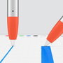Logitech Crayon Stylo numérique précis pour iPad (2018 et +) avec technologie Apple Pencil, inclinaison, rejet de la paume, 7.5h d'autonomie, résistant aux chutes
