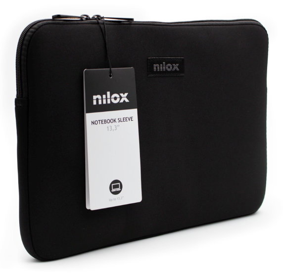 Nilox Housse pour ordinateur portable 13.3 pouces Noir – Protection néoprene Nilox Housse pour ordinateur portable 13.3 pouces Noir – Protection néoprene