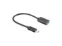 Lanberg AD-UC-UA-04 Adaptateur USB C vers USB A 3.2 Gen 1, 0.15 m, Noir