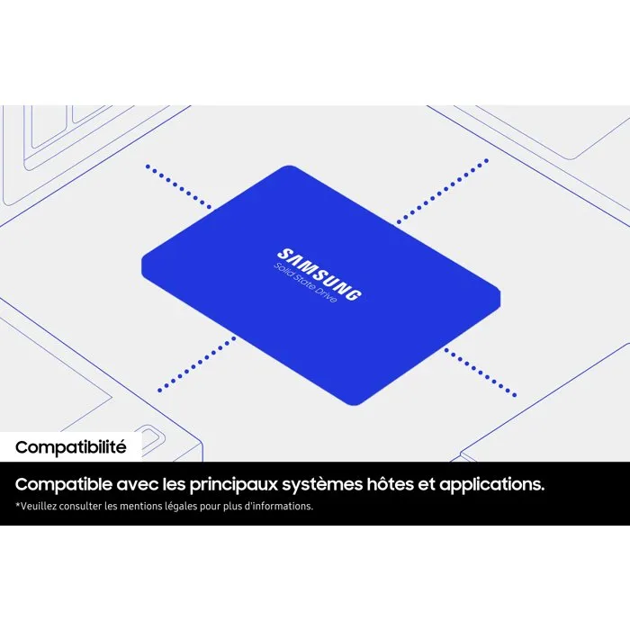 Samsung 870 EVO SSD 500 Go 2,5 pouces SATA