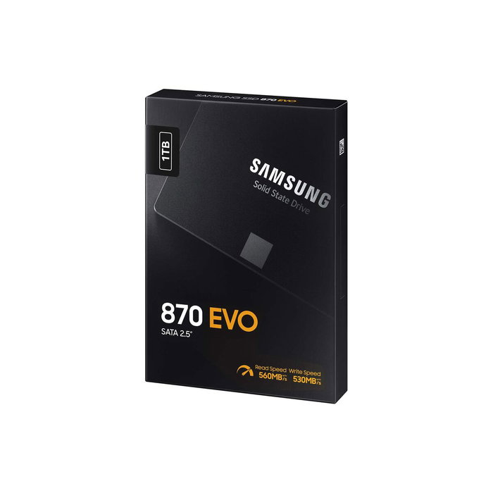 Samsung 870 EVO 1 To SSD 2,5 pouces SATA III Noir Samsung 870 EVO 1 To SSD 2,5 pouces SATA III Noir