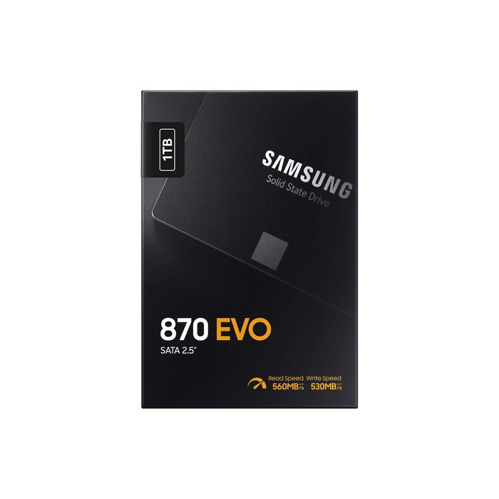 Samsung 870 EVO 1 To SSD 2,5 pouces SATA III Noir Samsung 870 EVO 1 To SSD 2,5 pouces SATA III Noir