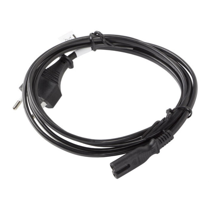 Lanberg CA-C7CA-11CC-0030-BK Câble d'Alimentation 3 m CEE7/16 vers C7 Noir Lanberg CA-C7CA-11CC-0030-BK Câble d'Alimentation 3 m CEE7/16 vers C7 Noir
