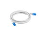 Lanberg Câble réseau Cat6a S/FTP RJ-45 mâle/mâle 1,5 m Gris