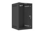 Lanberg WF10-2309-10B Baie murale 9U 280x310 mm Porte vitrée Verrou IP20 Noir 20 kg
