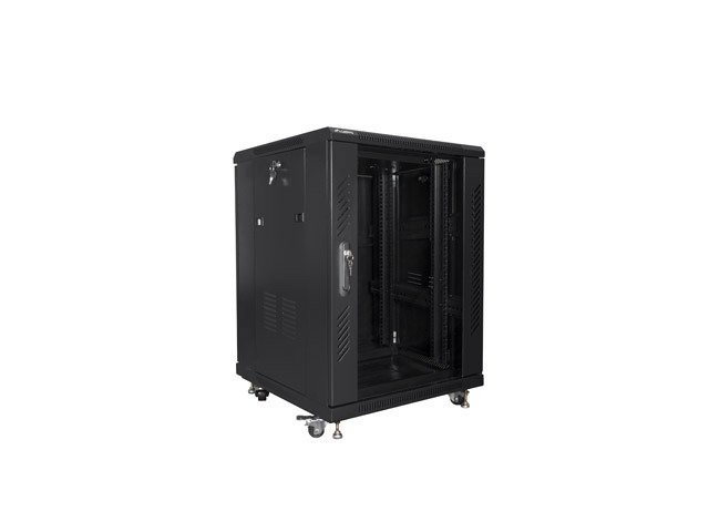 Lanberg Armoire Rack 15U 600x600mm Noir FF01-6615-12B
