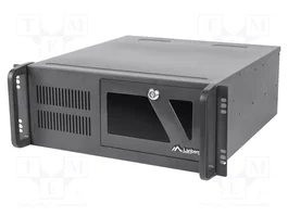LANBERG Boîtier de serveur ATX 19 pouces 4U noir