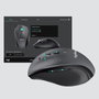 Logitech Marathon M705 - Souris sans fil ergonomique pour droitier, autonomie 3 ans, défilement hyper rapide, trackeur laser, compatible Windows/Mac/Chromebook