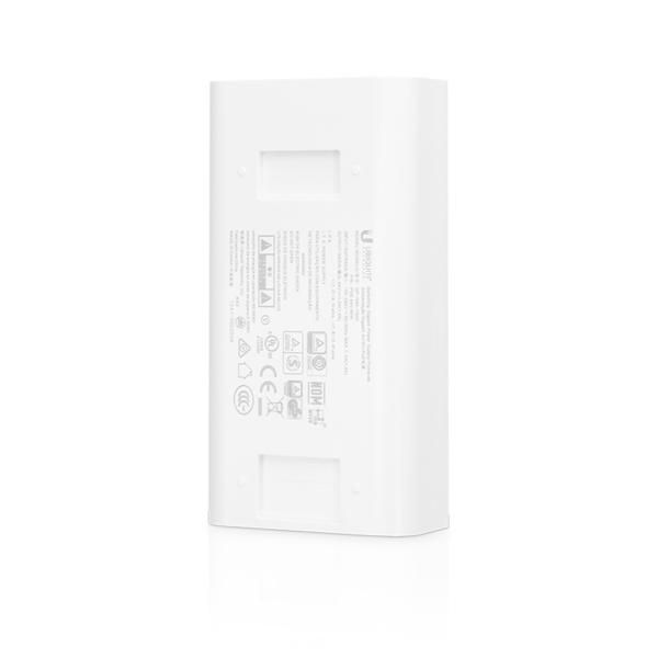 Ubiquiti Injecteur PoE EdgePoint, Alimentation 54V 80W avec Protection contre les Surtensions et Fiche de Terre pour Réseau