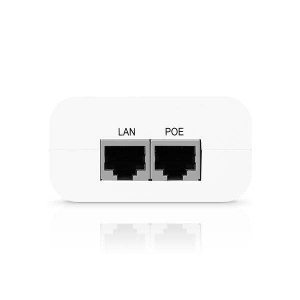 Ubiquiti Injecteur PoE EdgePoint, Alimentation 54V 80W avec Protection contre les Surtensions et Fiche de Terre pour Réseau